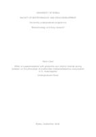 Effect of supplementation with glutamine and choline chloride during isolation on the phenotype of preferential methamphetamine consumption in D. melanogaster