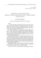 prikaz prve stranice dokumenta Drosophila melanogaster: modelni organizam za bazična i medicinska istraživanja