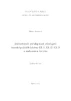 prikaz prve stranice dokumenta Jedinstveni i preklapajući ciljni geni transkripcijskih faktora GLI1, GLI2 i GLI3 u melanomu čovjeka